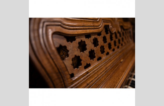 Baldwin Satin Mahogany Console Upright Piano, Used - All Inclusive Premium Package (SN:11103) - Image 8